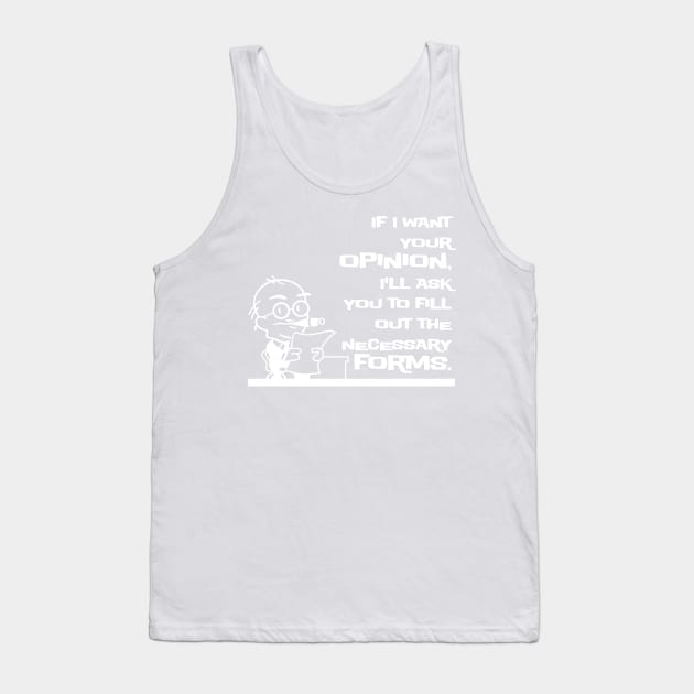 Forms Tank Top by e2productions